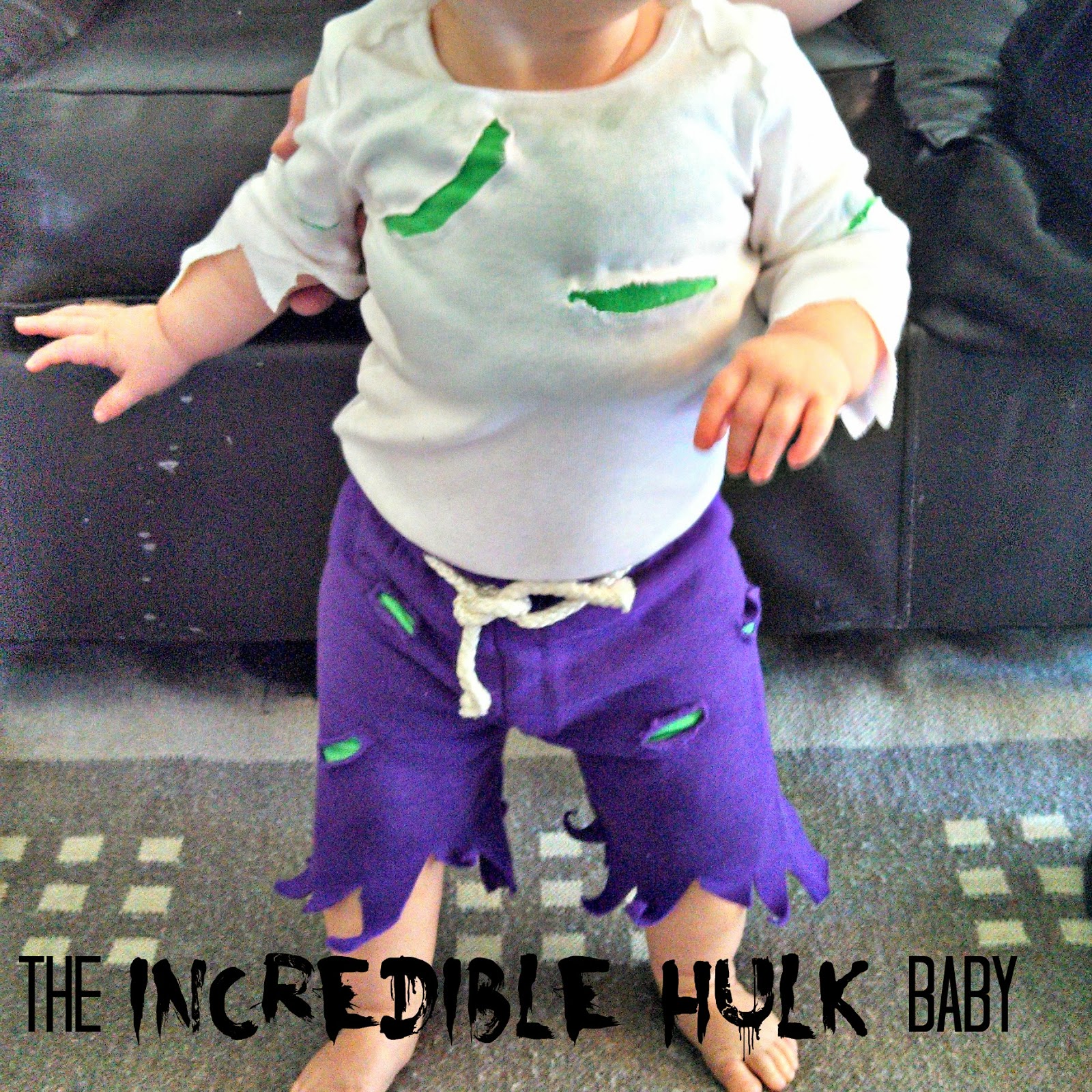 kadydid designs Incredible Hulk Baby Costume
