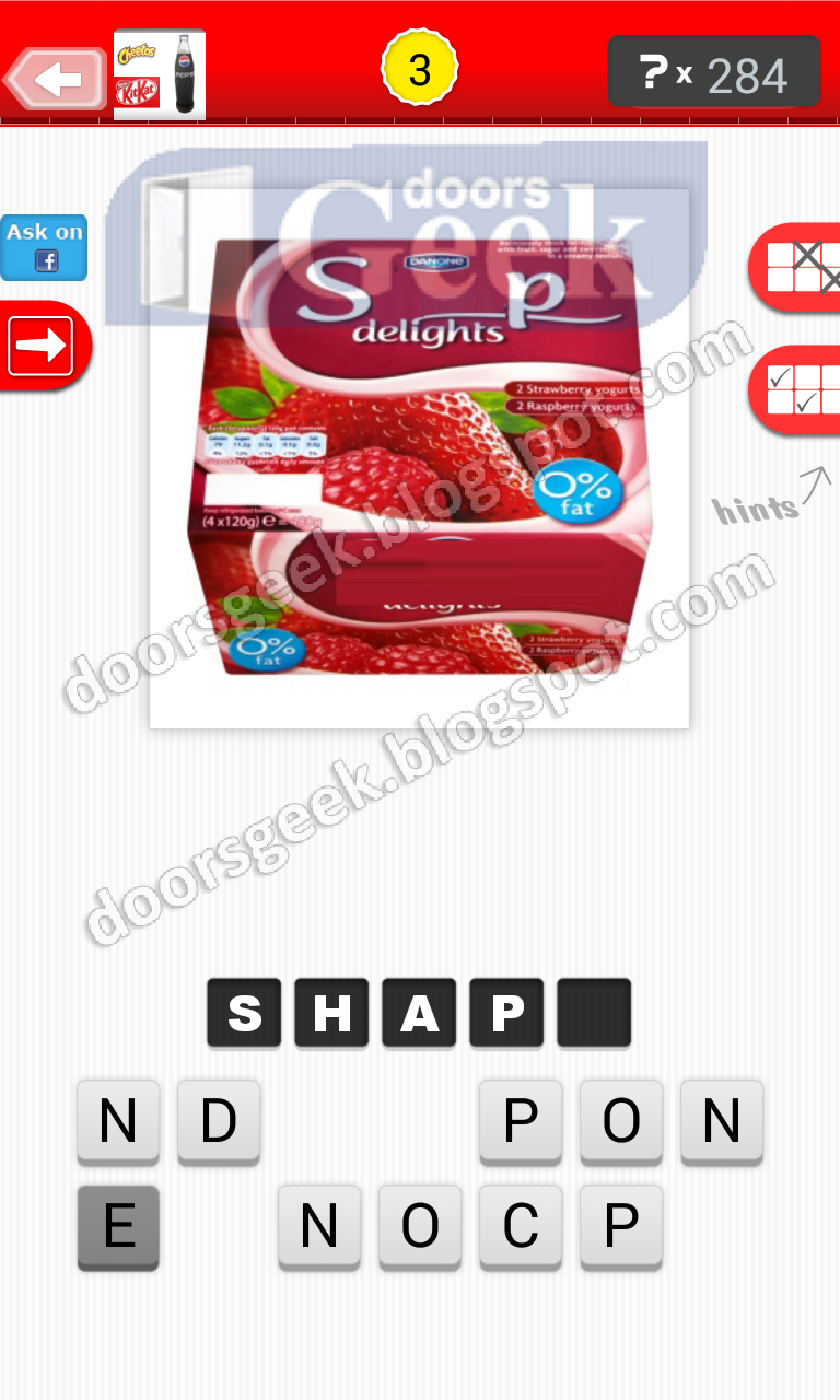 Guess The Food [Level 183] answer Doors Geek