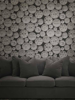Interior Decorator Taupe Wallpaper