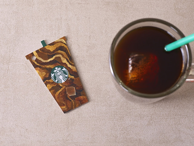 Starbucks ICed Coffee Card