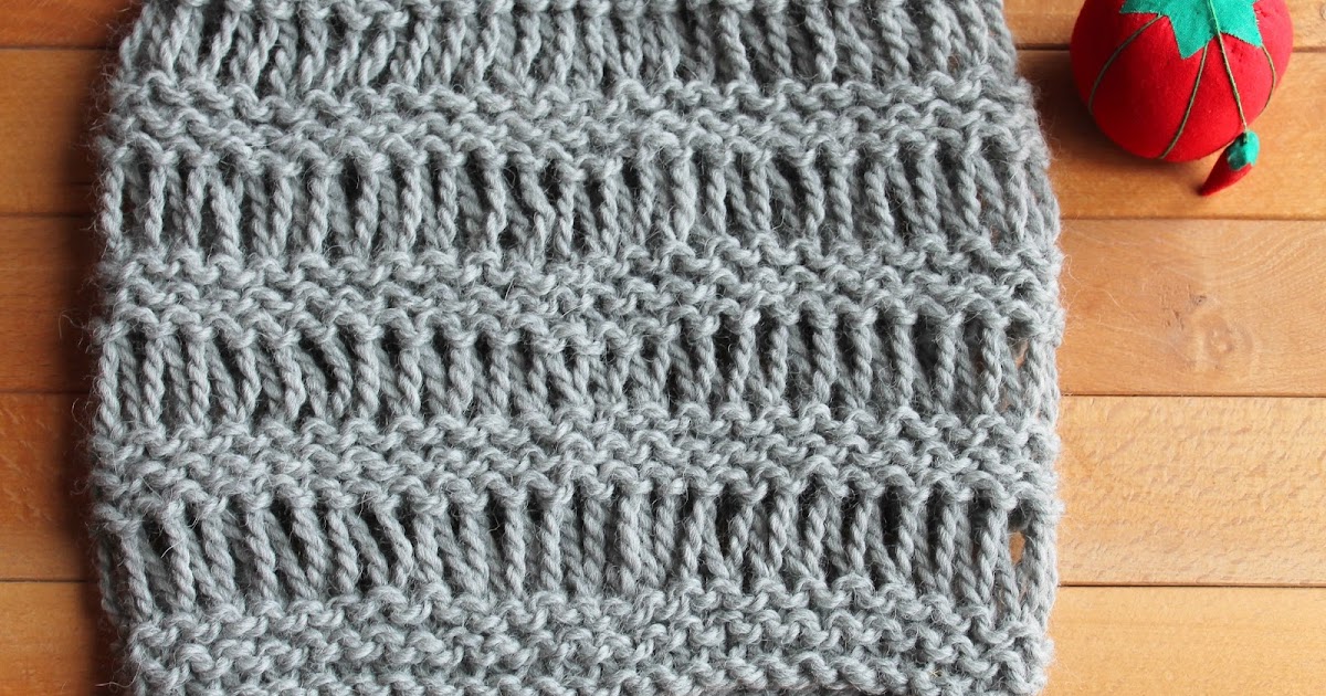 matemo Mis DIY favoritos / My favorite DIYs 12 Drop Stitch Cowl