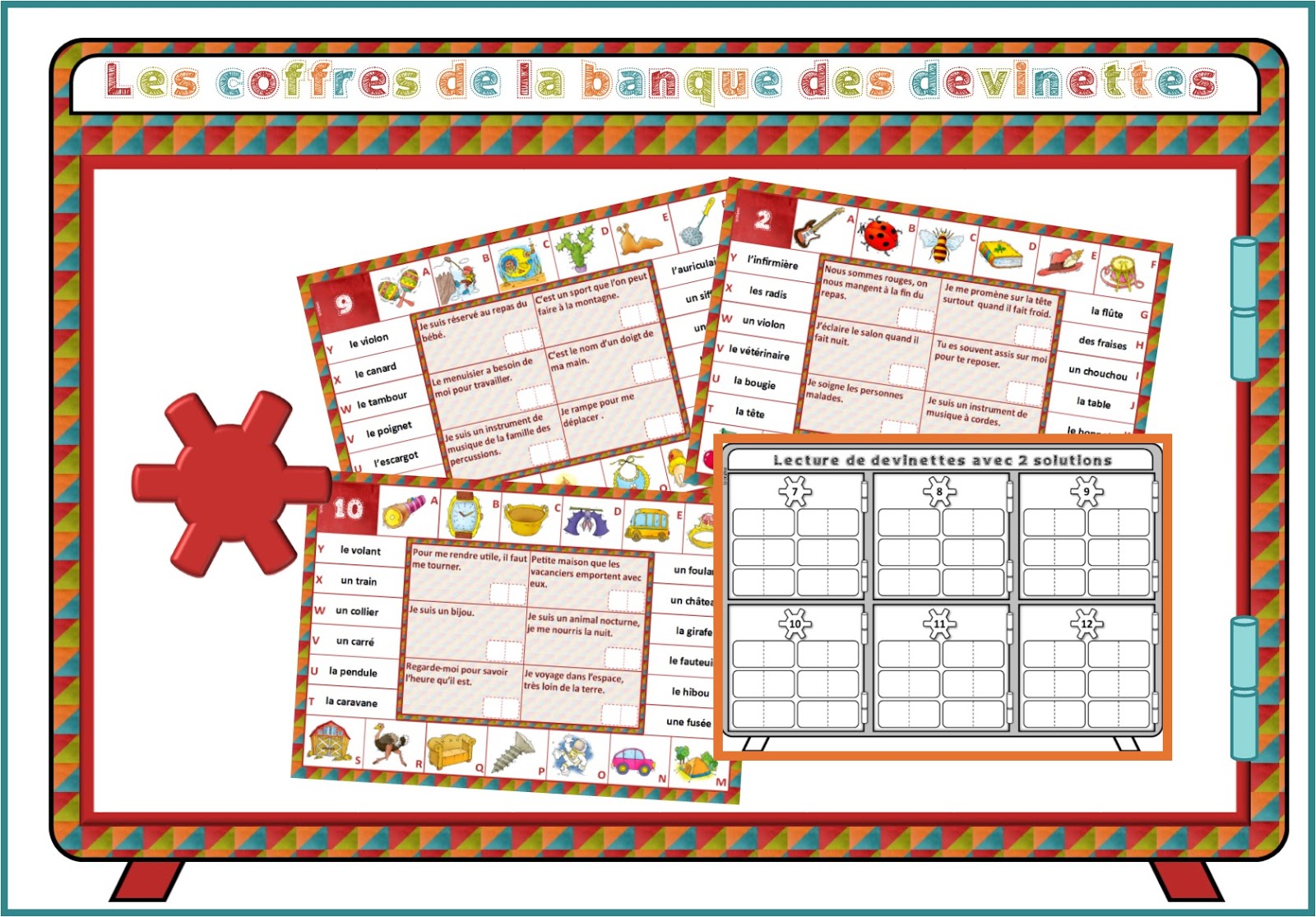 Ipotame Tame Jeu De Lecture Comprehension De Devinettes