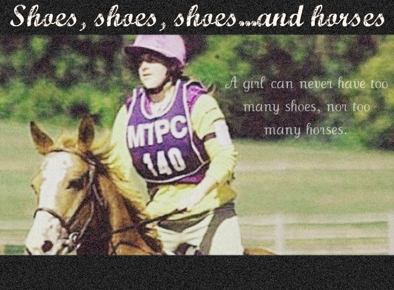 Shoes, shoes, shoes...and horses