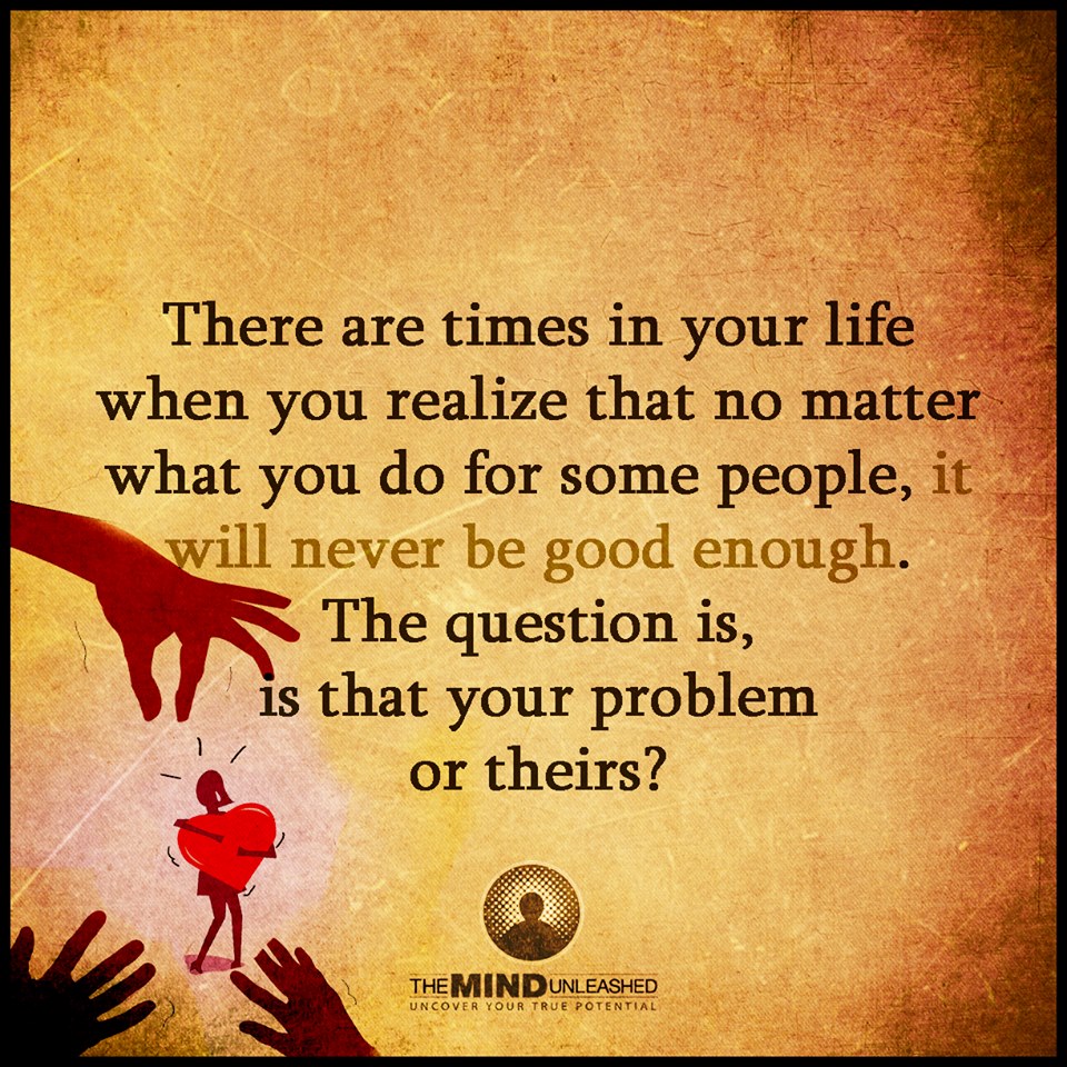 There are times in your life when you realize that no matter what you