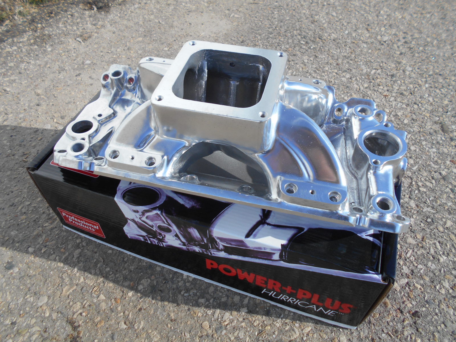Al's Rapid Transit: New BBC 396 454 Rectangle Port Dominator EFI Intake