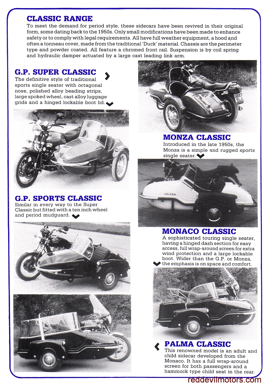 watsonian oxford sidecar for sale