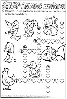 Animais domésticos e selvagens Animais domésticos e selvagens