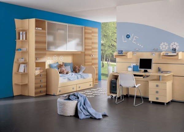 The importance of decoration study room of the small house