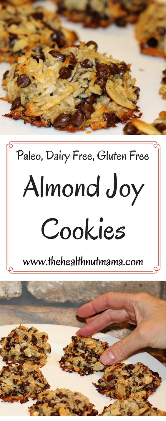 Paleo Almond Joy Cookies