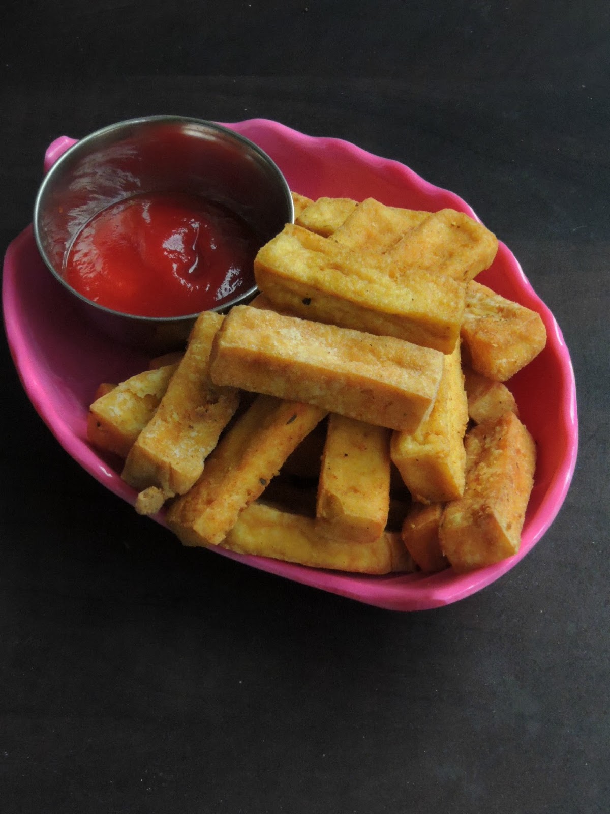 Gluten free Mini Tofu Fingers/Fried Tofu Fingers Cook N Click