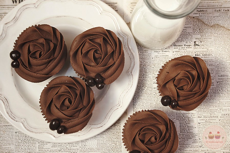 cupcakes de vainilla sin lactosa