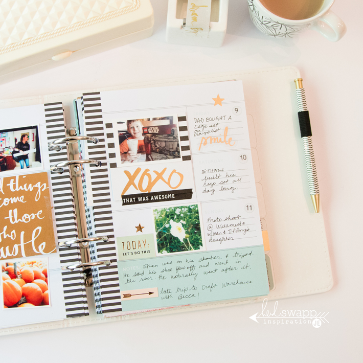 Heidi Swapp Memory Planner Pages by @createoften 