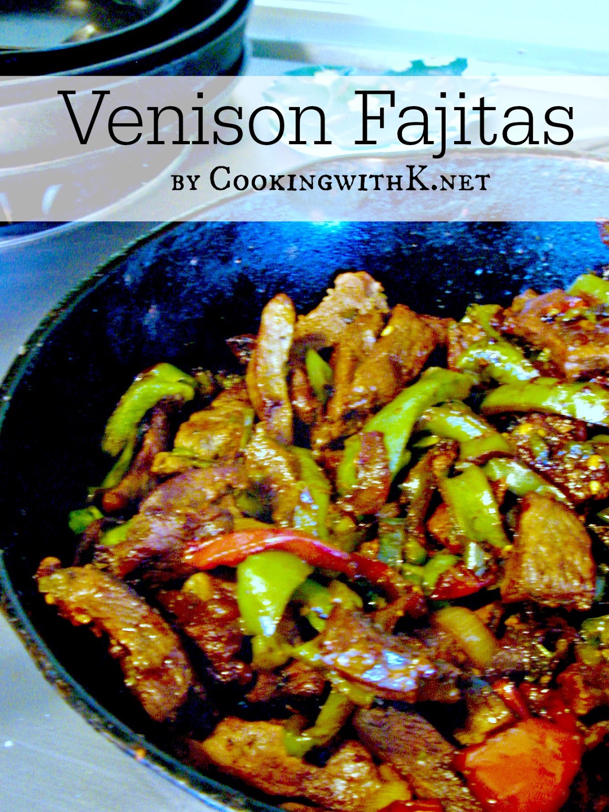Venison Fajitas {You will never know you are eating venison!}