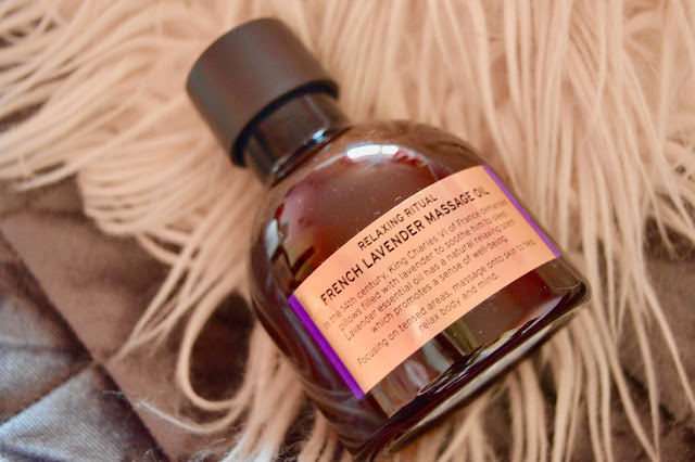the body shop french lavender massage oil review