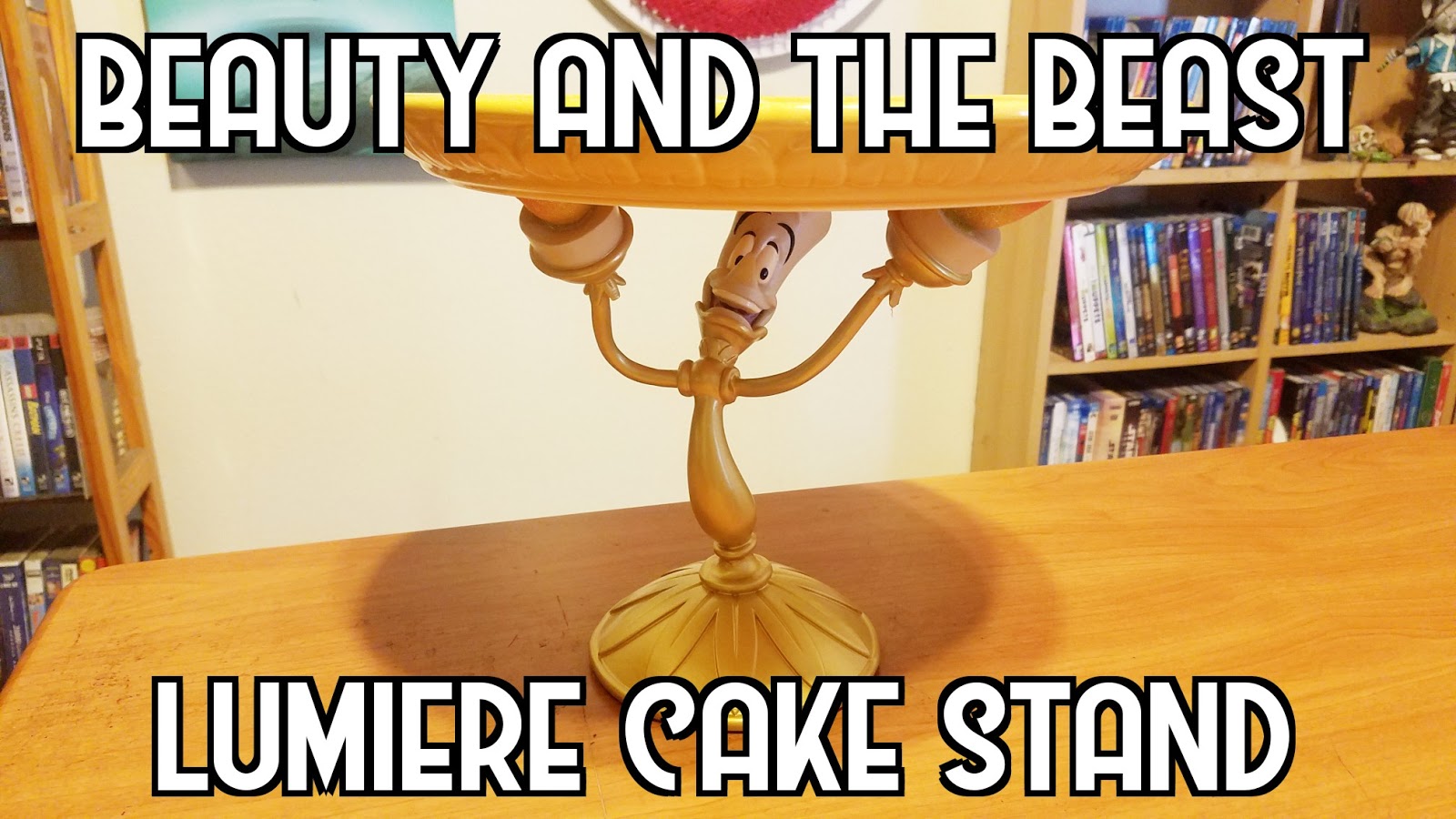 Sasaki Time Beauty and The Beast Lumiere Cake Stand