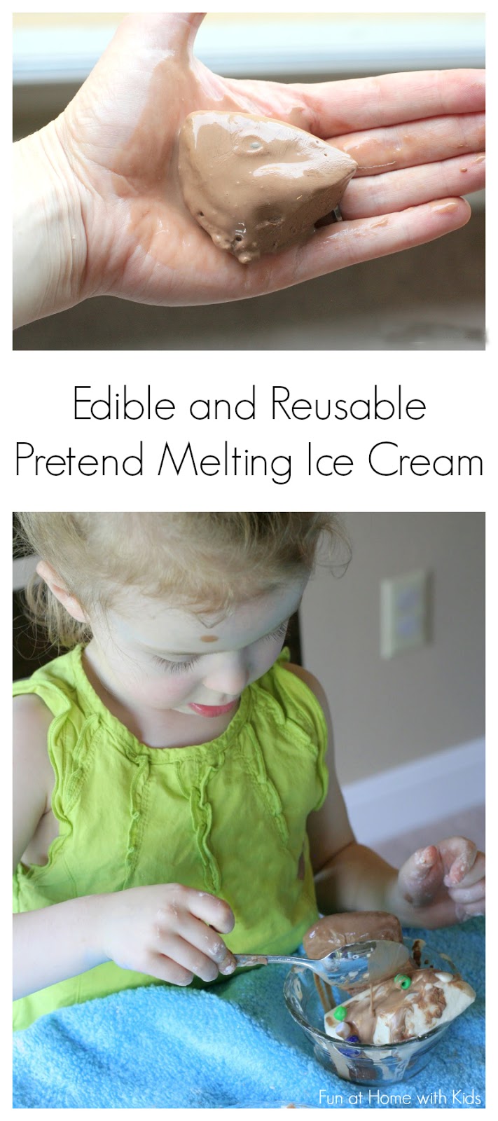 Pretend Frozen/Melting Ice Cream