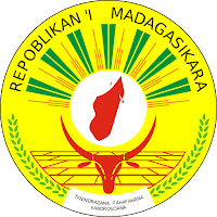 Logo Gambar Lambang Simbol Negara Madagaskar PNG JPG ukuran 200 px