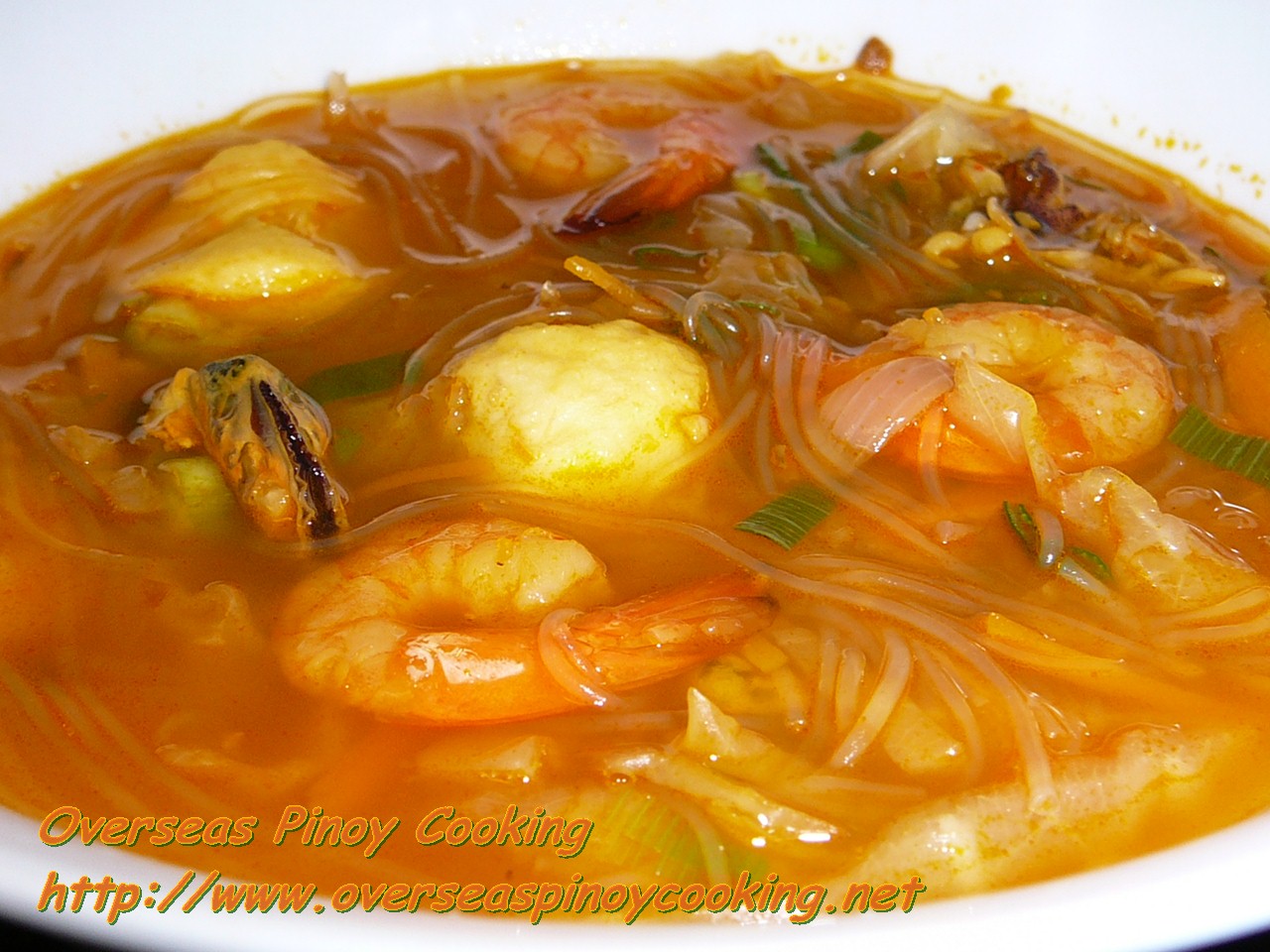 Seafood Sotanghon with Squid Ball Soup Pinoy Recipes