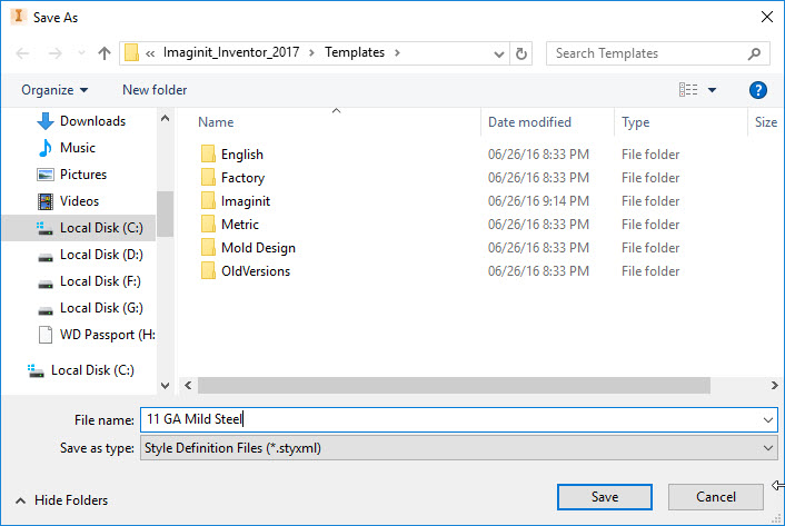Select The Desired Sheet Metal Rule From Style And Standard Editor Dialog Box Right Click Export Give Styxml File A Descriptive