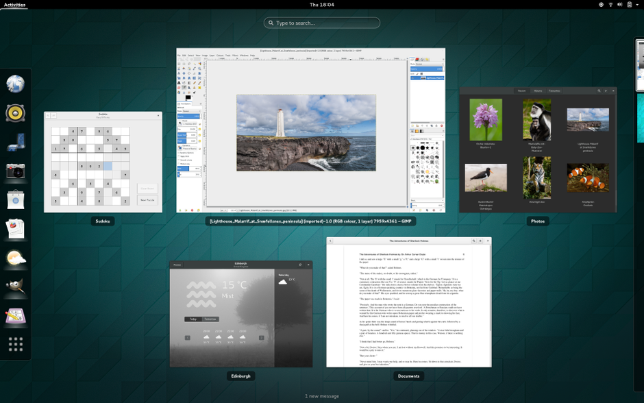 GNOME 3 Desktop