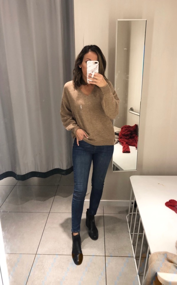 Fitting Room Snapshots - Sweaters under $50 - Lilly Style