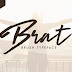 Brat Script Free Typeface