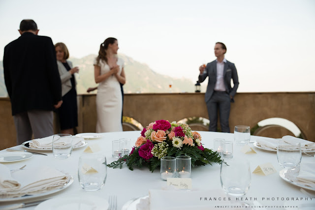 Wedding reception in Ravello