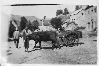 Photo noir et blanc : Auvergne, Besse vers 1930