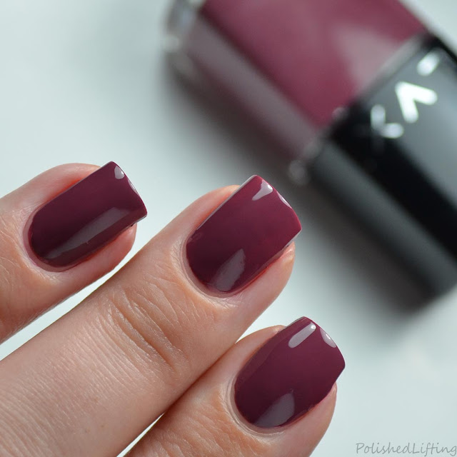 mulberry creme nail polish