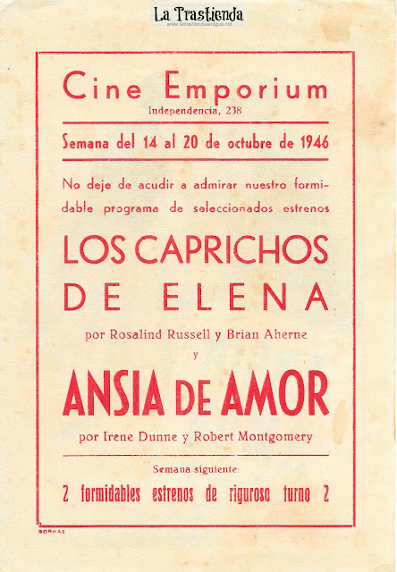 Ansia de Amor - Programa de Cine - Irrene Dunne - Robert Montgomery