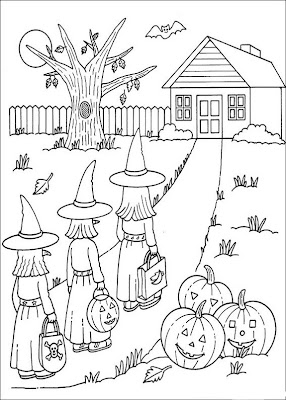 FREE! - Desenho de Halloween – Atividade de Dia das Bruxas