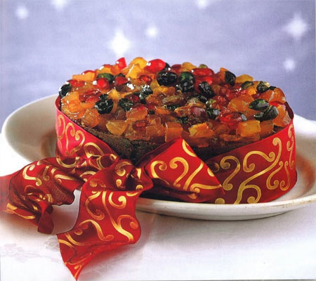 Glace topped fruit cake Recipes