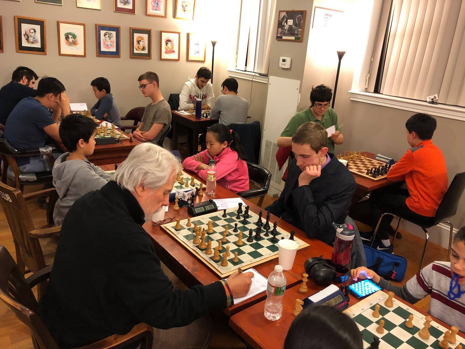 Boylston Chess Club log February 2019