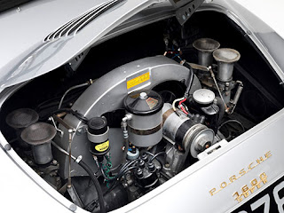 1958 Porsche 356 Speedster Convertible Classic Car With High Price 1958 Porsche 356 Speedster Convertible Engine