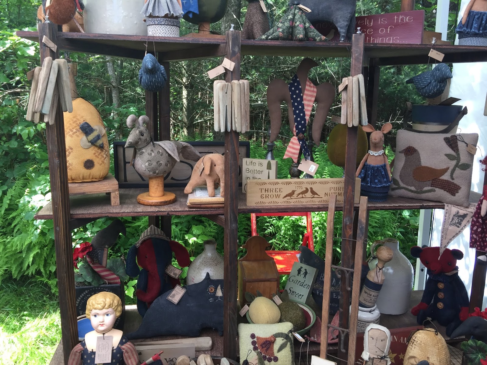 Sassafras Hill Primitives Blog Show Pics from Walker Homestead