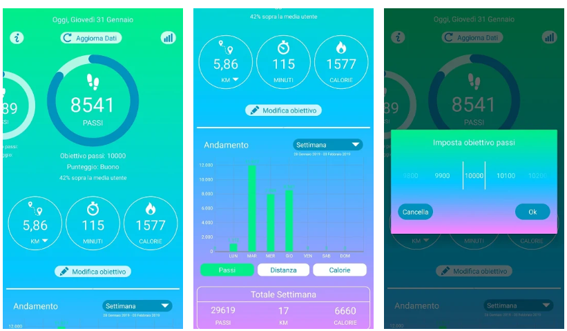 SCARICA APP GRATUITA CONTAPASSI
