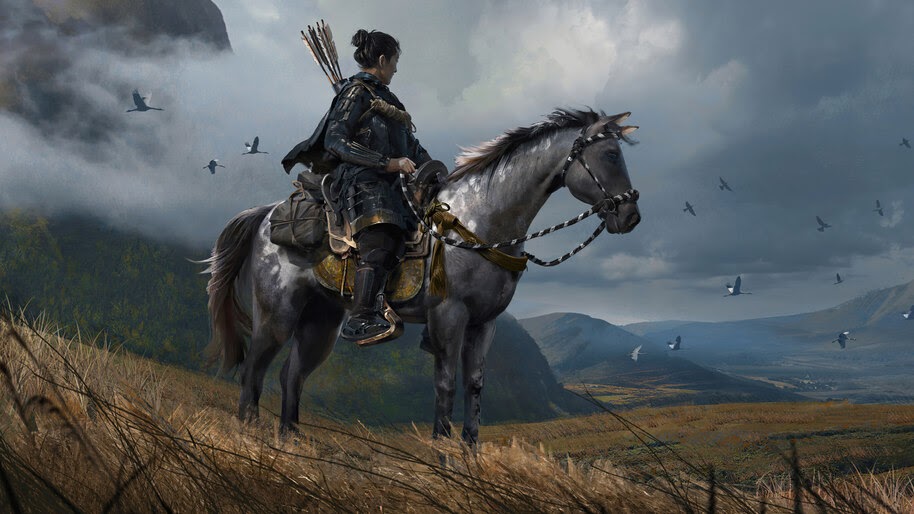 Ghost of Tsushima, Jin, Art, Scenery, 4K, #5.2270
