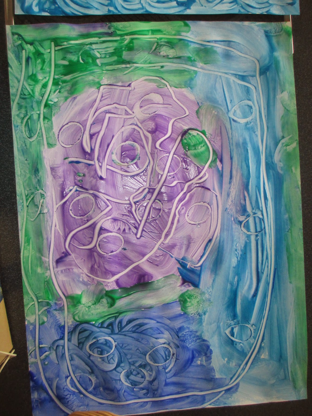 Märlimuus: Bilder mit Kleisterfarbe - Anleitung (Zeichnungsmappe)