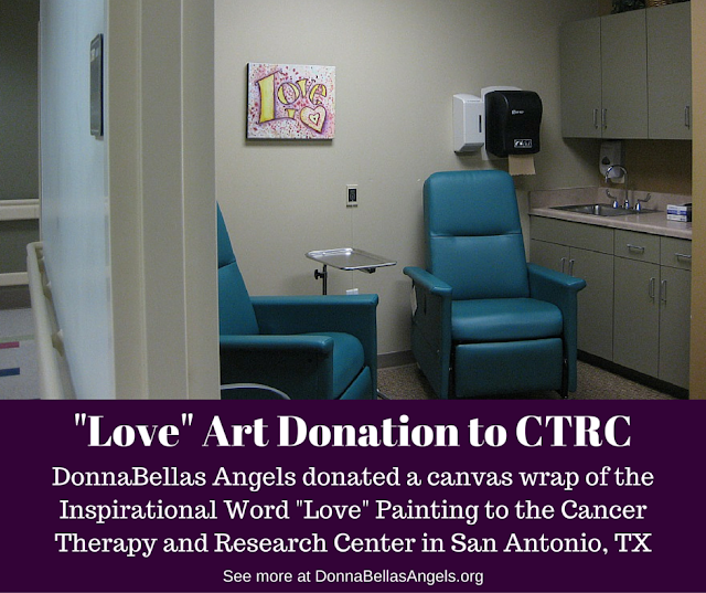 "Love" Inspirational Word Art Donation to CTRC Medical Clinic in San Antonio, TX "Love" Inspirational Word Art Donation to CTRC Medical Clinic in San Antonio, TX