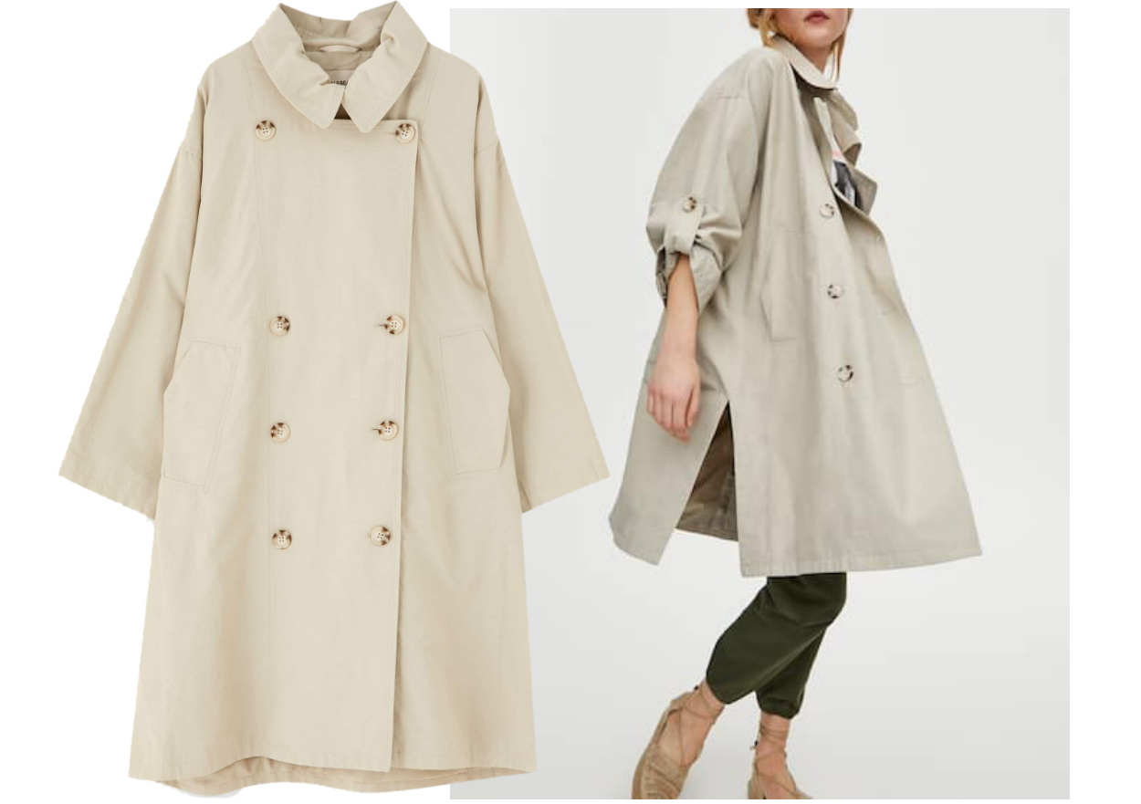 Zara trencz zara trencz, trencz mango, trencz, prochowiec, trencz stylizacje, modne płaszcze, cienki płaszcz