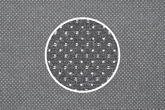 Fabric, Cotton, Black, White, Spots, Texture, 3888 x 2592