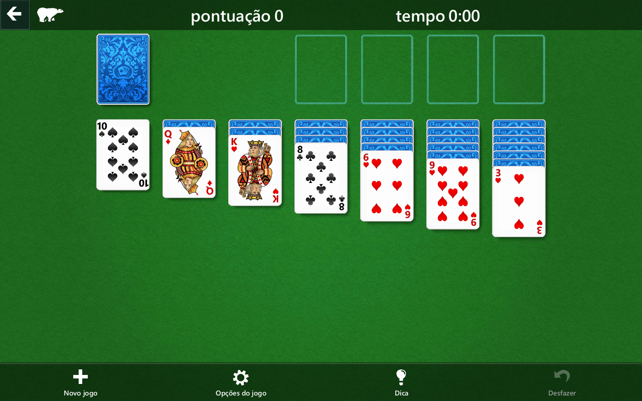 Paciência Freecell 