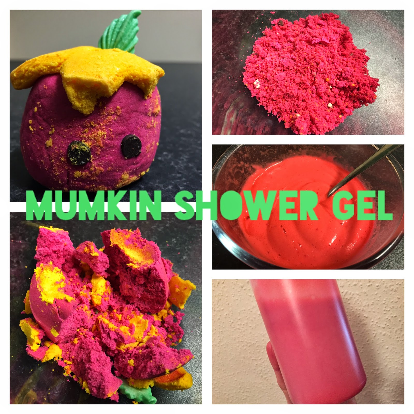All Things Lush UK Lush DIY Mumkin Shower Gel