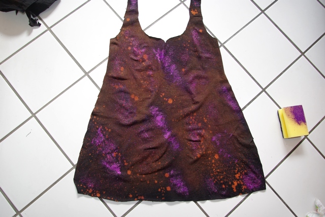Galaxy Shirt selber machen Galaxy Shirt selber machen