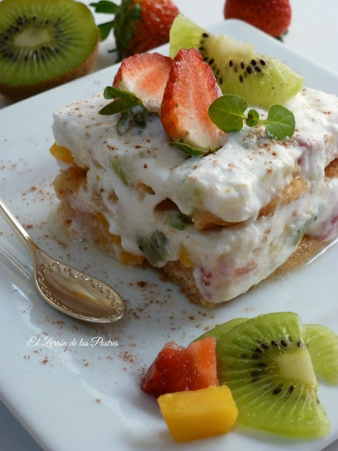 Tiramisú De Frutas
