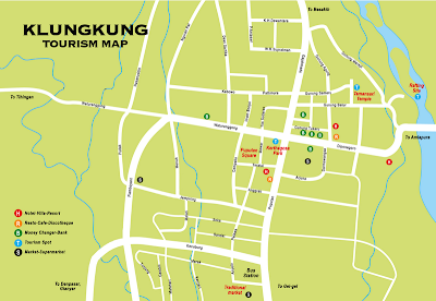 Klungkung Map