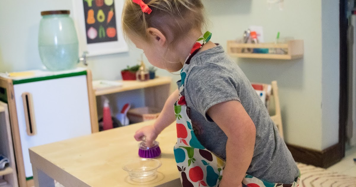 Introducing Practical Life to Montessori Babies and Toddlers