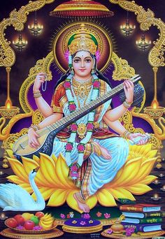 saraswati mata images