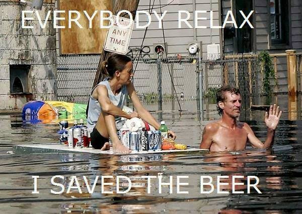 Drinking Beer Relax Drinking Beer Relax