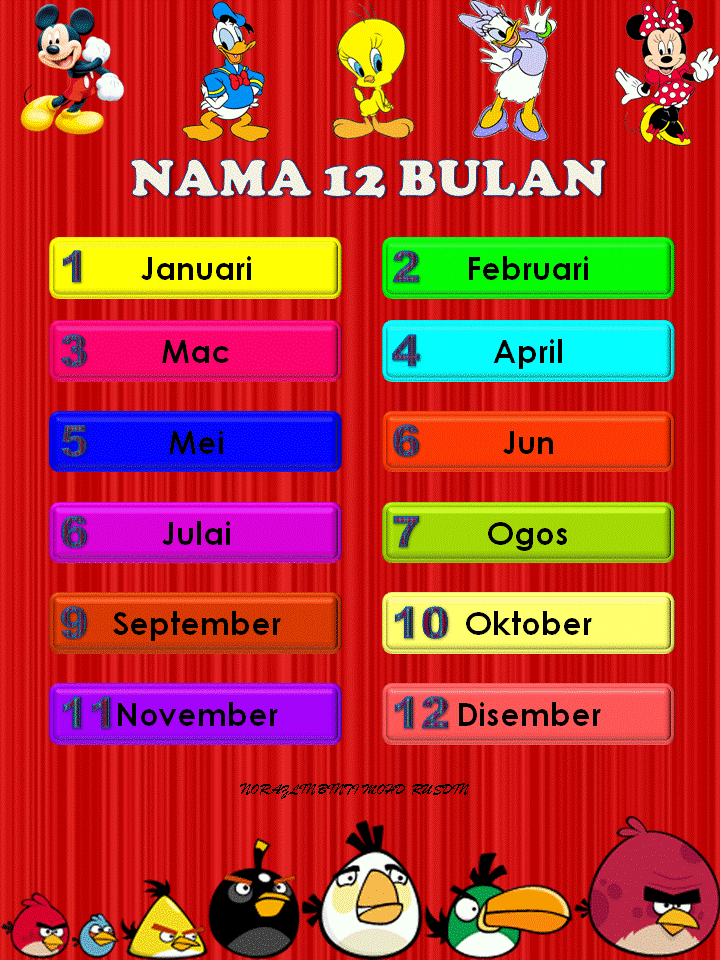 Daftar Nama Nama Hari Dan Bulan Dalam Bahasa Arab Dan Latin Info